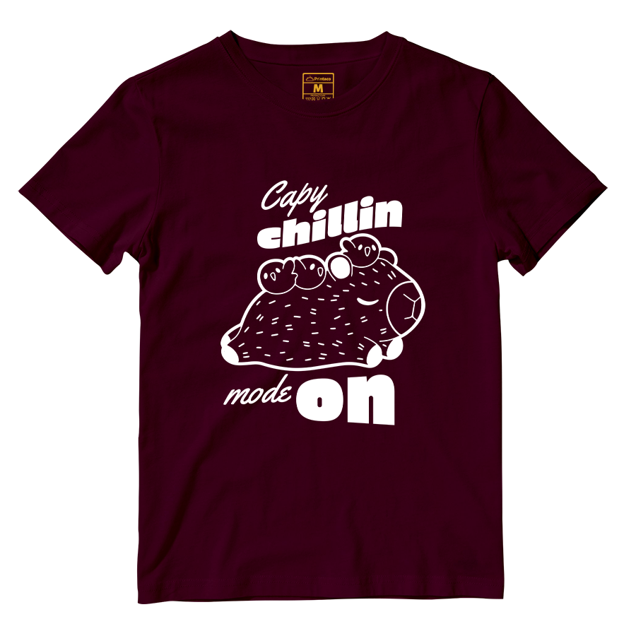 Cotton Shirt: Capy Chillin