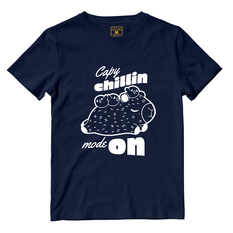 Cotton Shirt: Capy Chillin