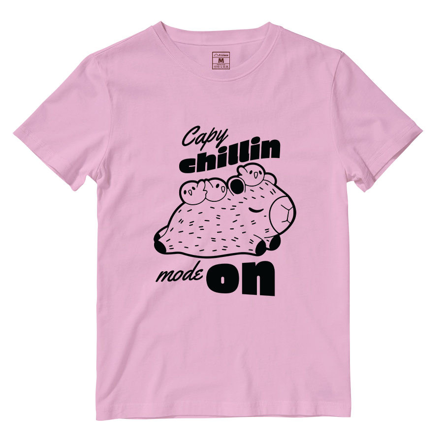 Cotton Shirt: Capy Chillin