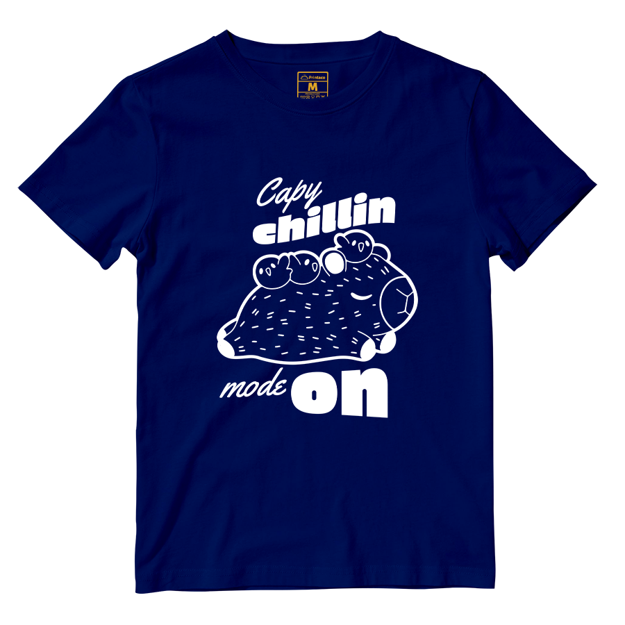 Cotton Shirt: Capy Chillin