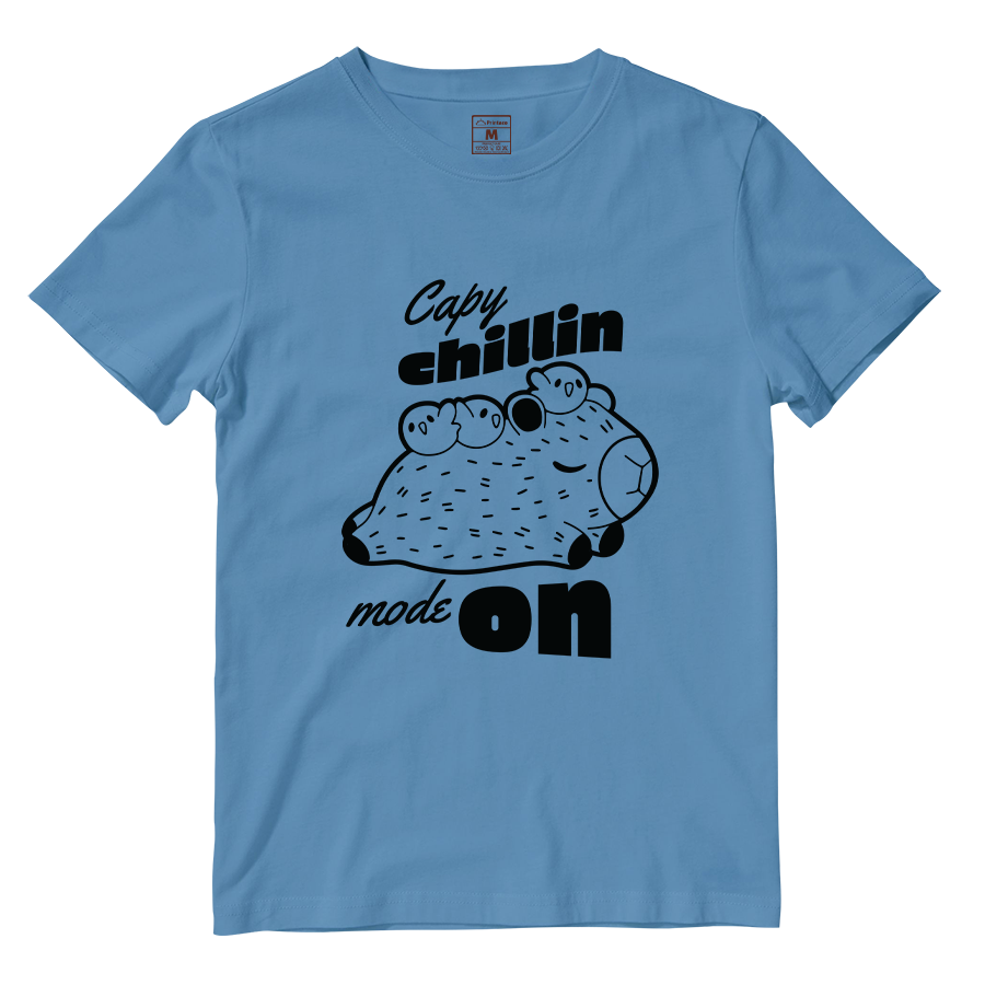 Cotton Shirt: Capy Chillin