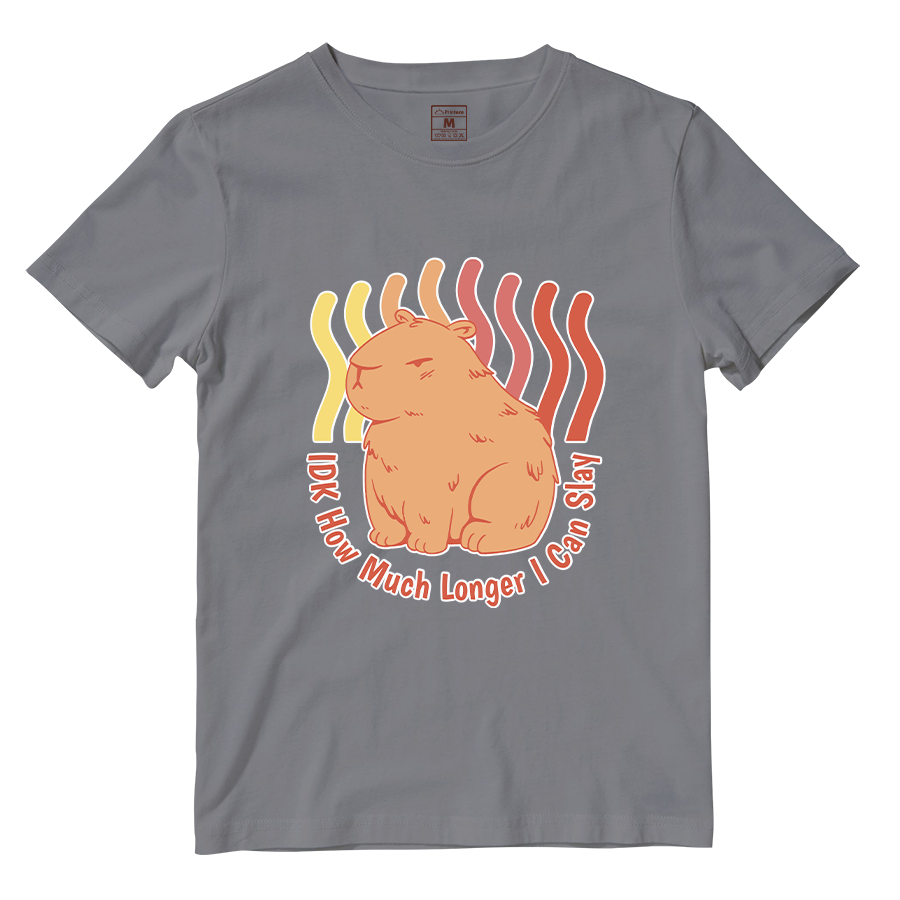Cotton Shirt: Capy Slay