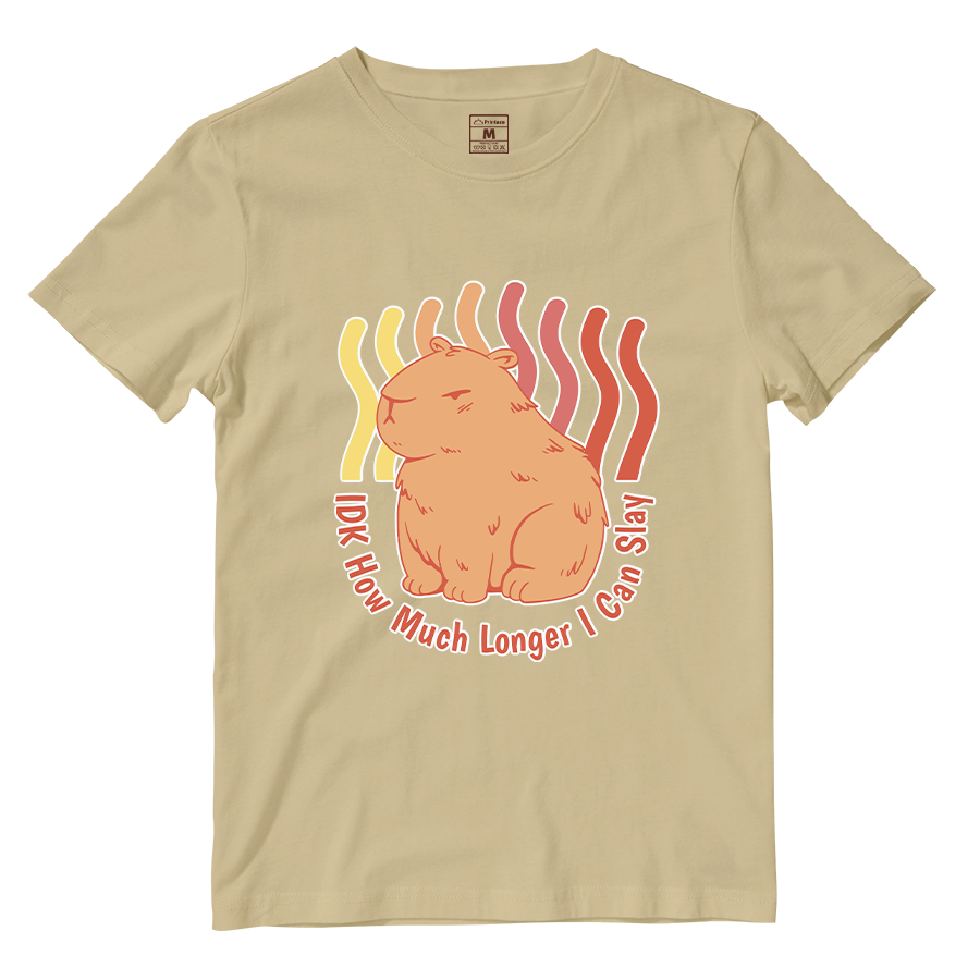 Cotton Shirt: Capy Slay