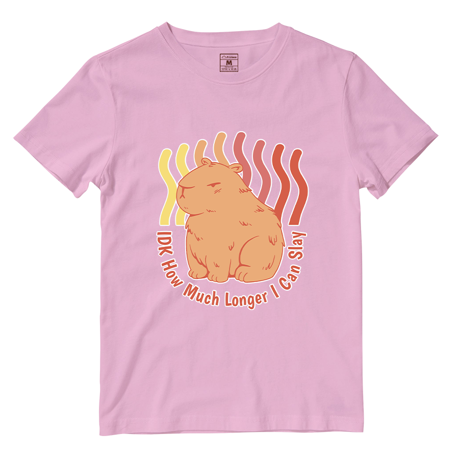 Cotton Shirt: Capy Slay