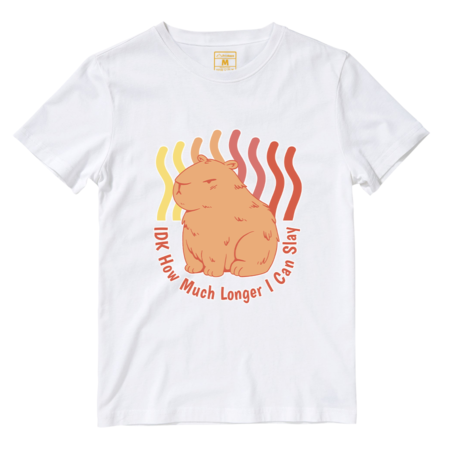 Cotton Shirt: Capy Slay
