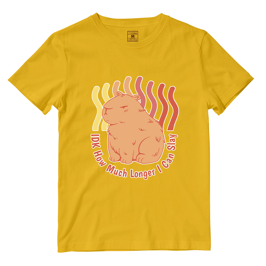 Cotton Shirt: Capy Slay