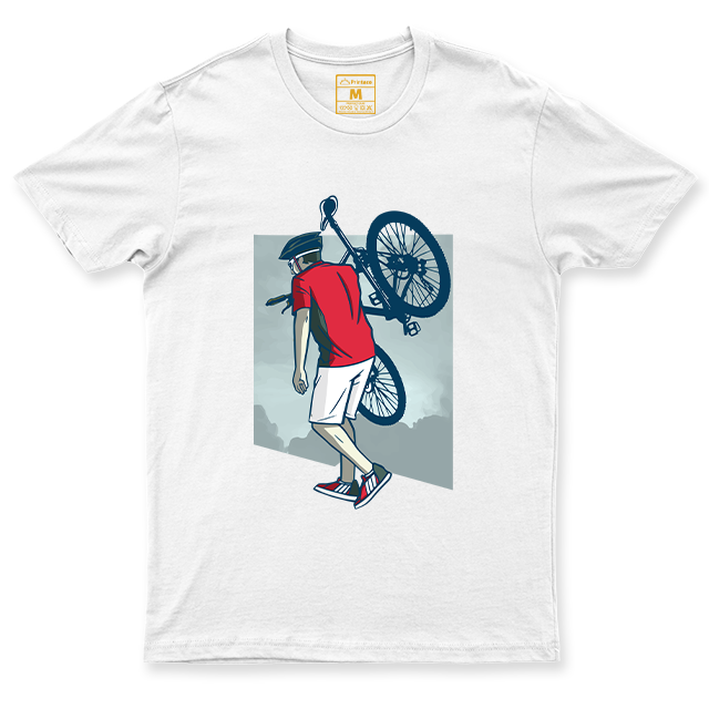 Drifit Shirt: Carrying Bicycle