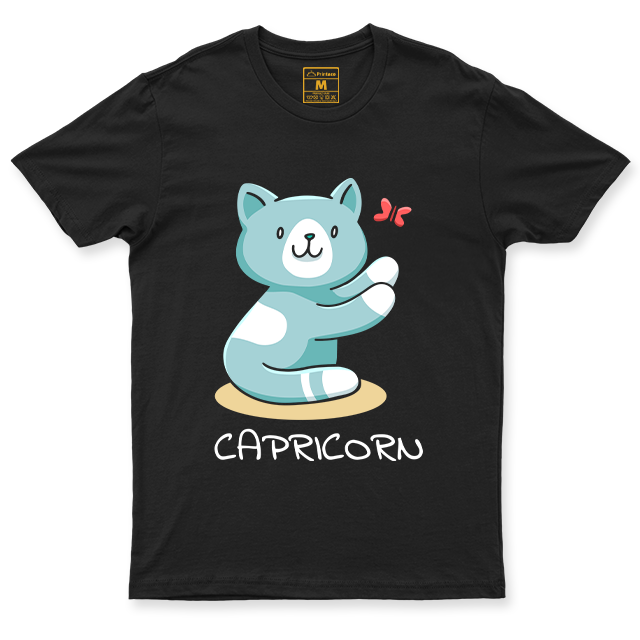 C.Spandex Shirt: Capricorn Cat