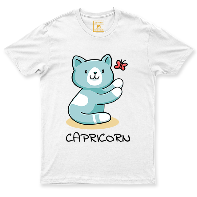 C.Spandex Shirt: Capricorn Cat