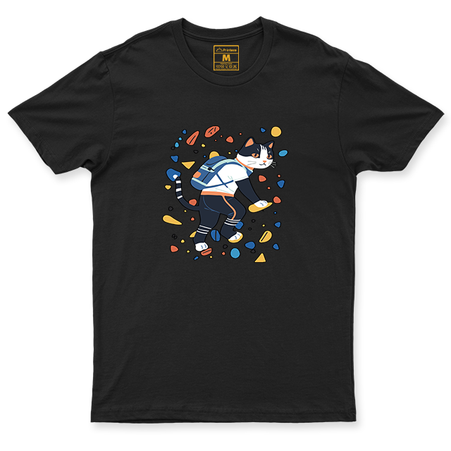 Drifit Shirt: Cat Climbing