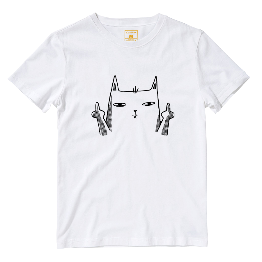 Cotton Shirt: Cat Middle