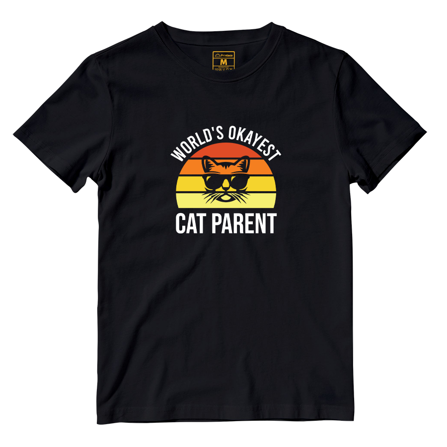 Cotton Shirt: Cat Parent