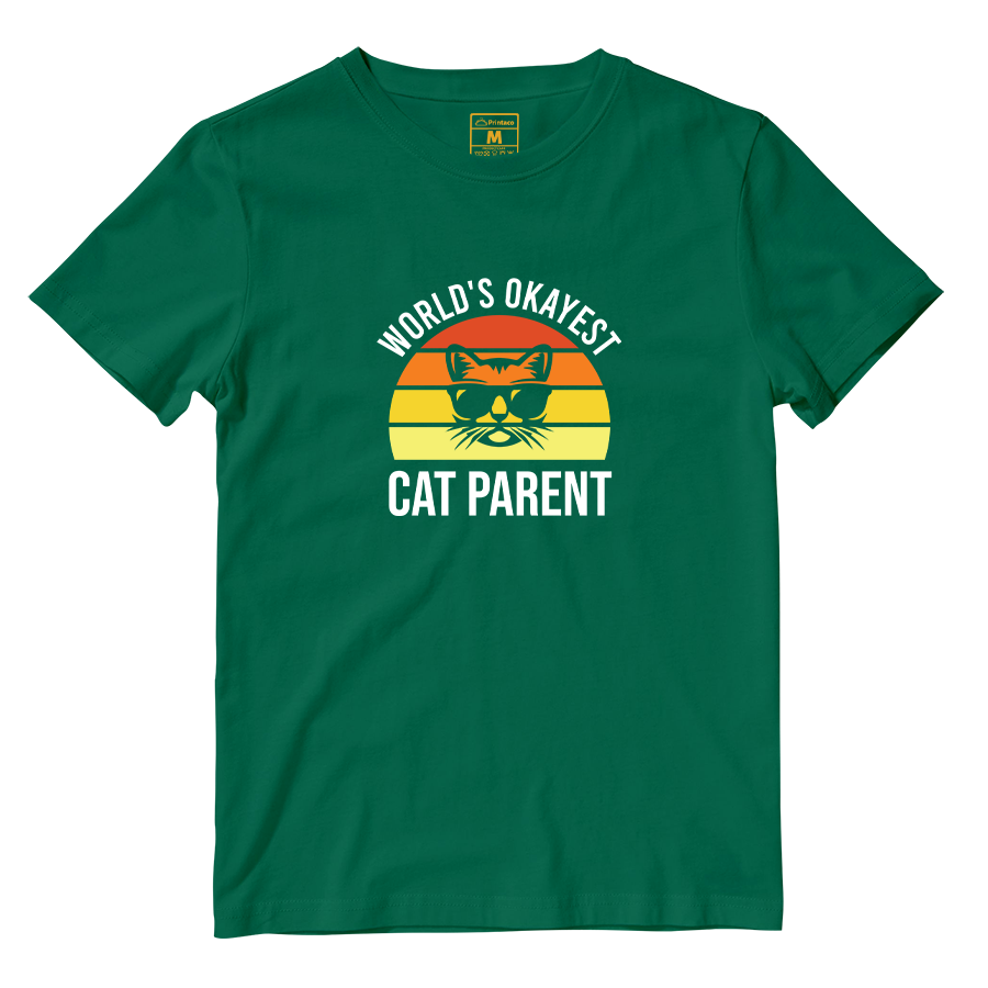 Cotton Shirt: Cat Parent