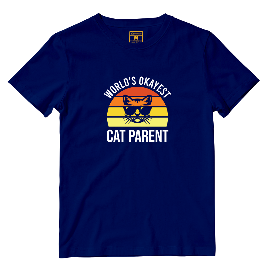 Cotton Shirt: Cat Parent