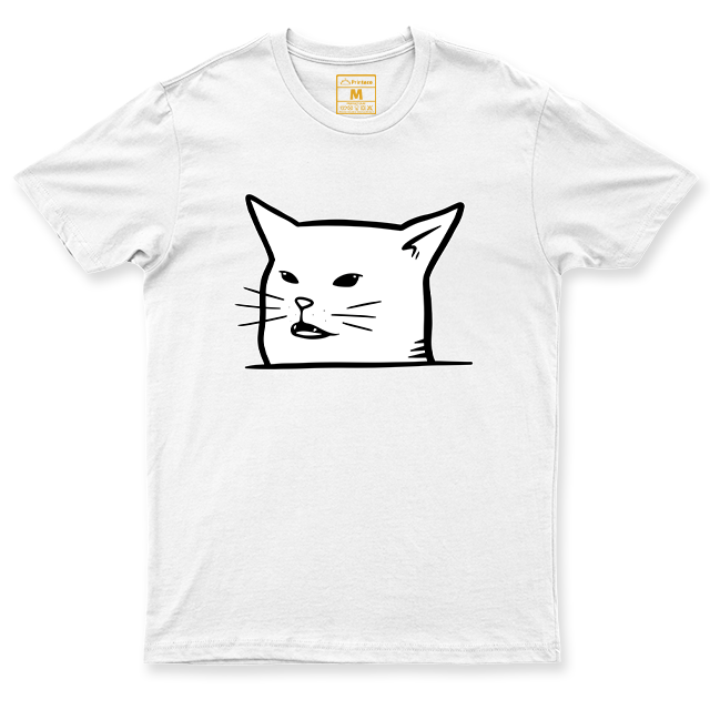C. Spandex Shirt: Cat Peeking