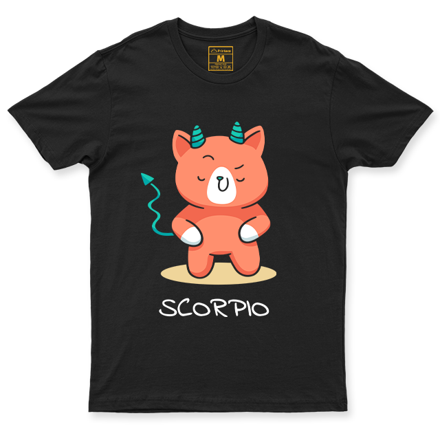 C.Spandex Shirt: Scorpio Cat