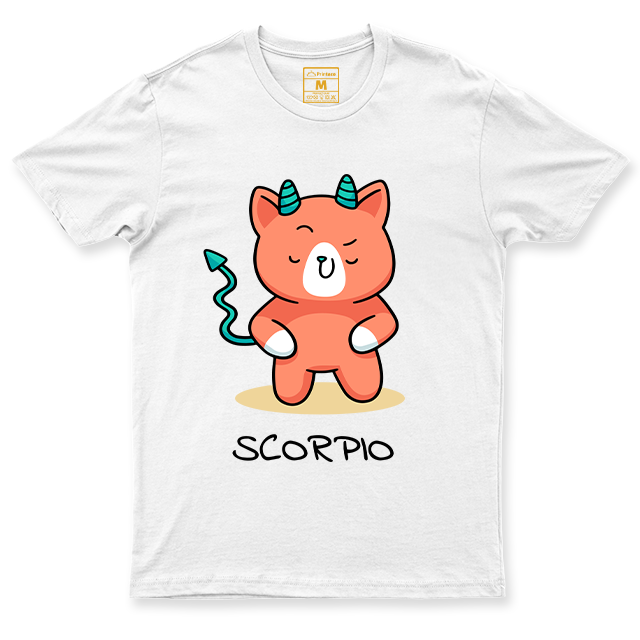 C.Spandex Shirt: Scorpio Cat
