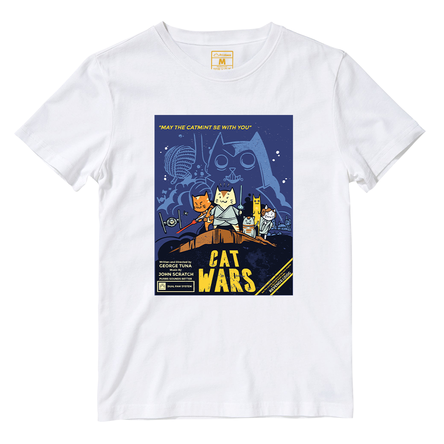 Cotton Shirt: Cat Wars