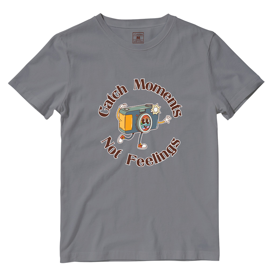 Cotton Shirt: Catch Moments, Not Feelings