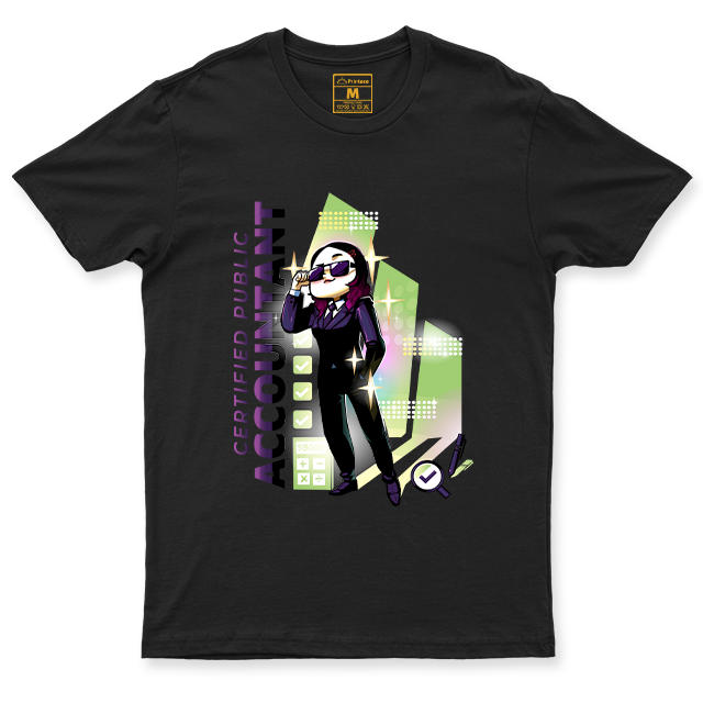 C.Spandex Shirt: Cool Accountant Female