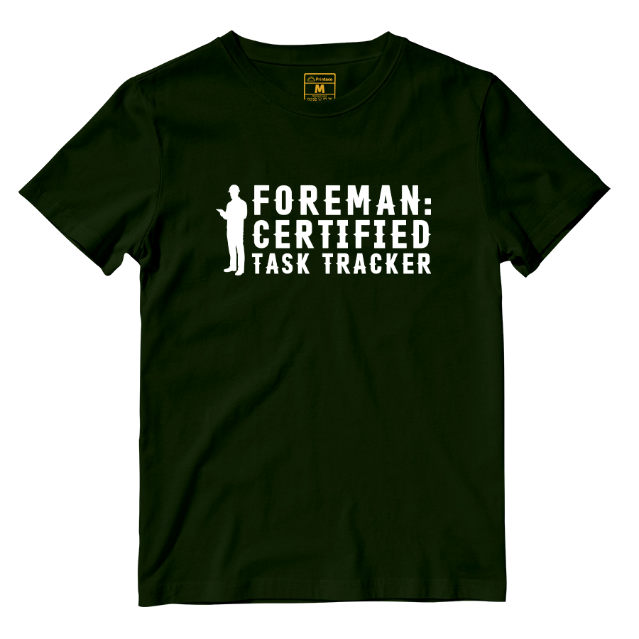 Cotton Shirt: Certified Task Tracker