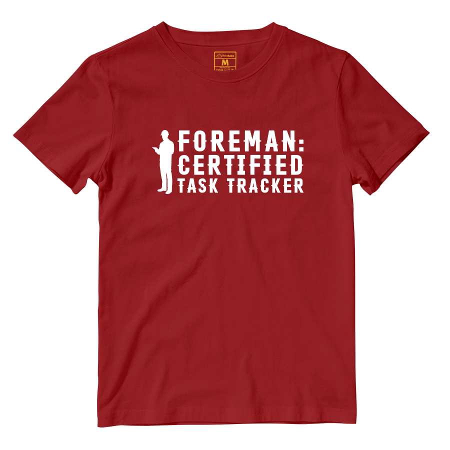 Cotton Shirt: Certified Task Tracker