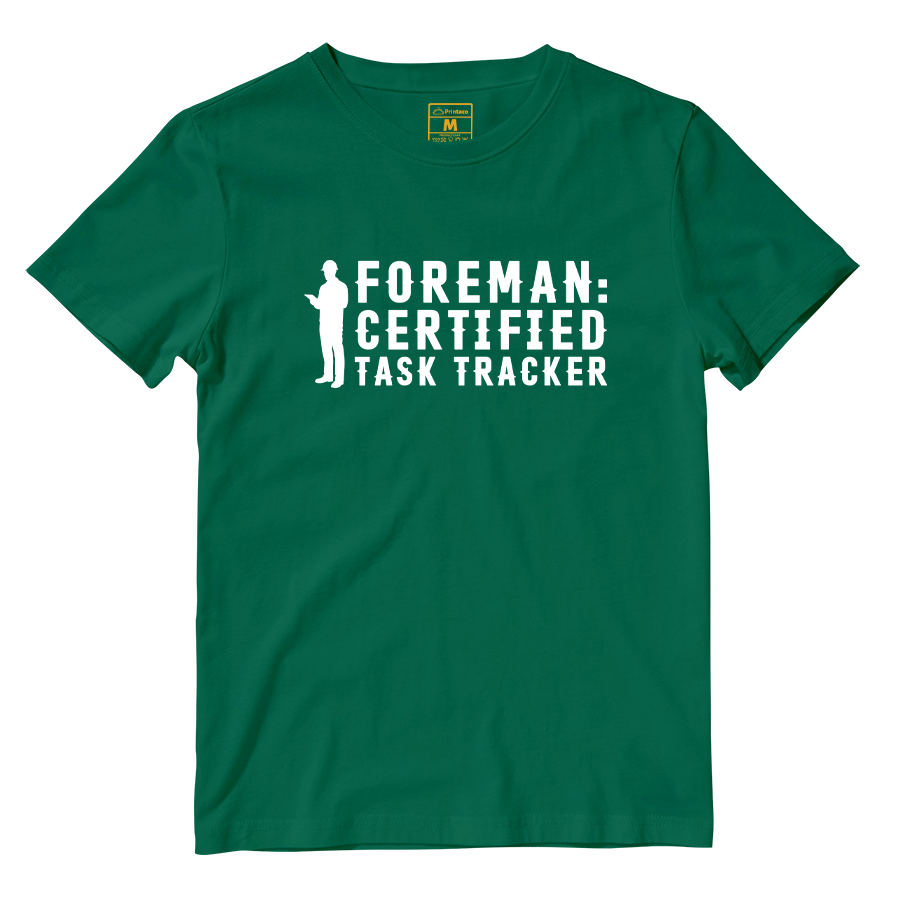 Cotton Shirt: Certified Task Tracker