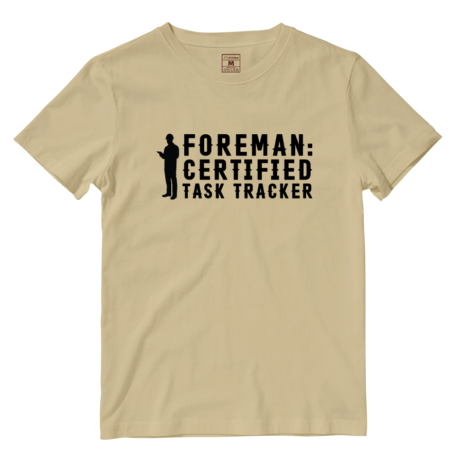 Cotton Shirt: Certified Task Tracker