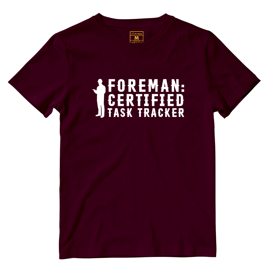 Cotton Shirt: Certified Task Tracker