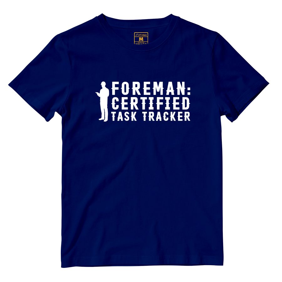 Cotton Shirt: Certified Task Tracker