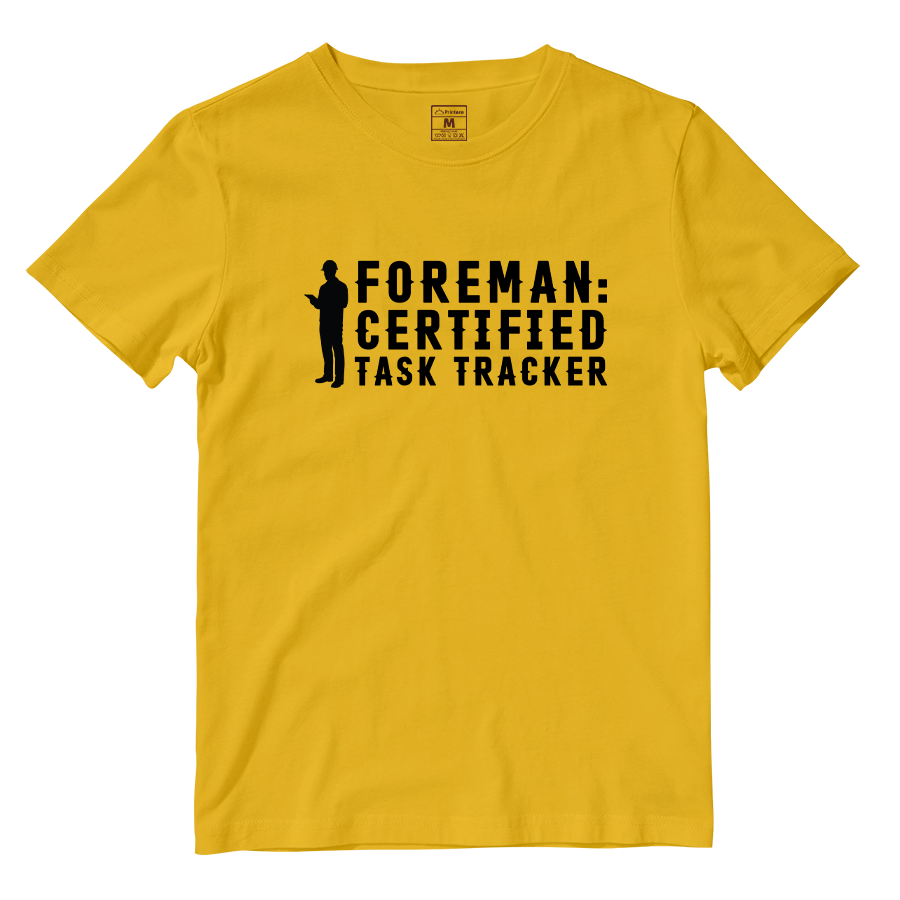 Cotton Shirt: Certified Task Tracker