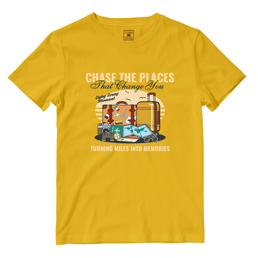 Cotton Shirt: Chase The Places That Change You