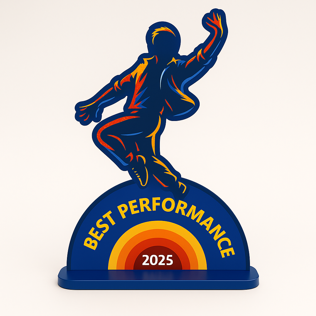 Acrylic Trophy: Dance