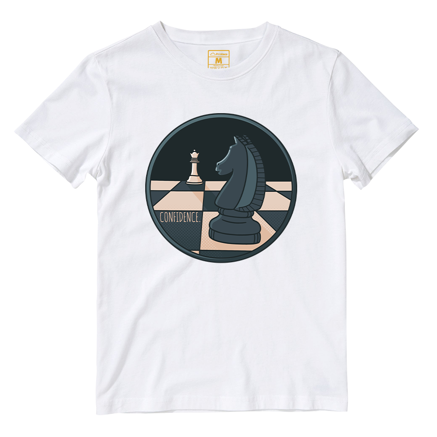 Cotton Shirt: Chess Confidence