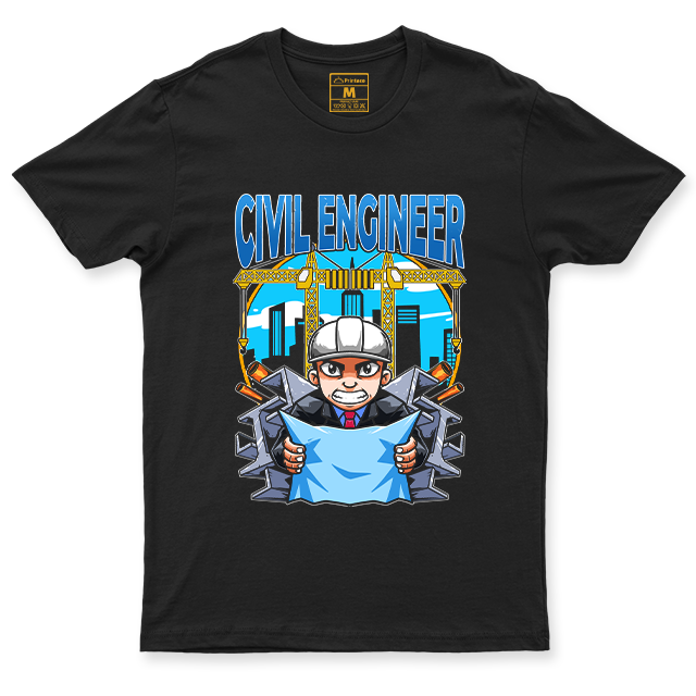 C. Spandex Shirt: Civil Engineer Male