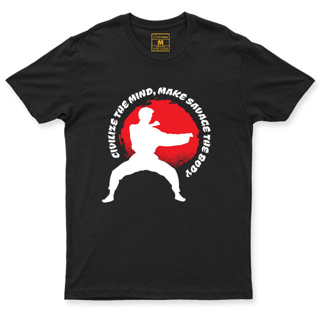 Drifit Shirt: Civilize Mind