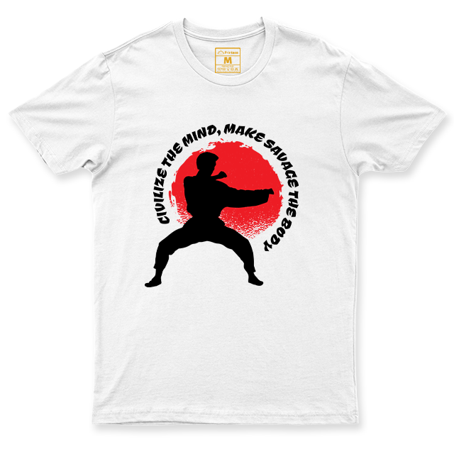 Drifit Shirt: Civilize Mind