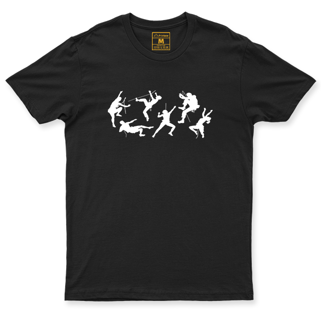 Drifit Shirt: Climbing Silhouettes