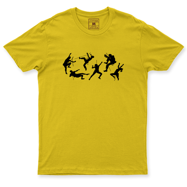 Drifit Shirt: Climbing Silhouettes