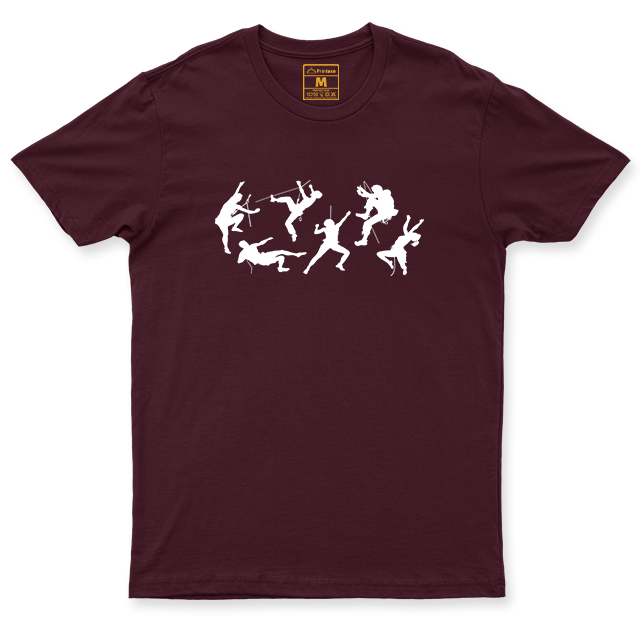 Drifit Shirt: Climbing Silhouettes