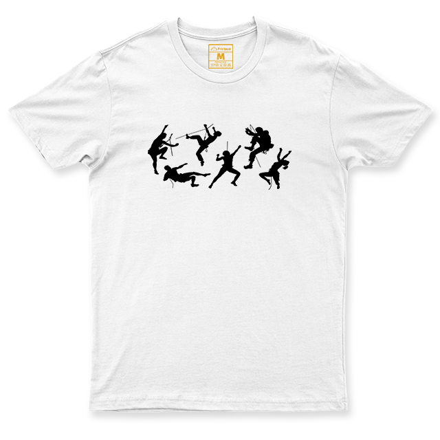 Drifit Shirt: Climbing Silhouettes