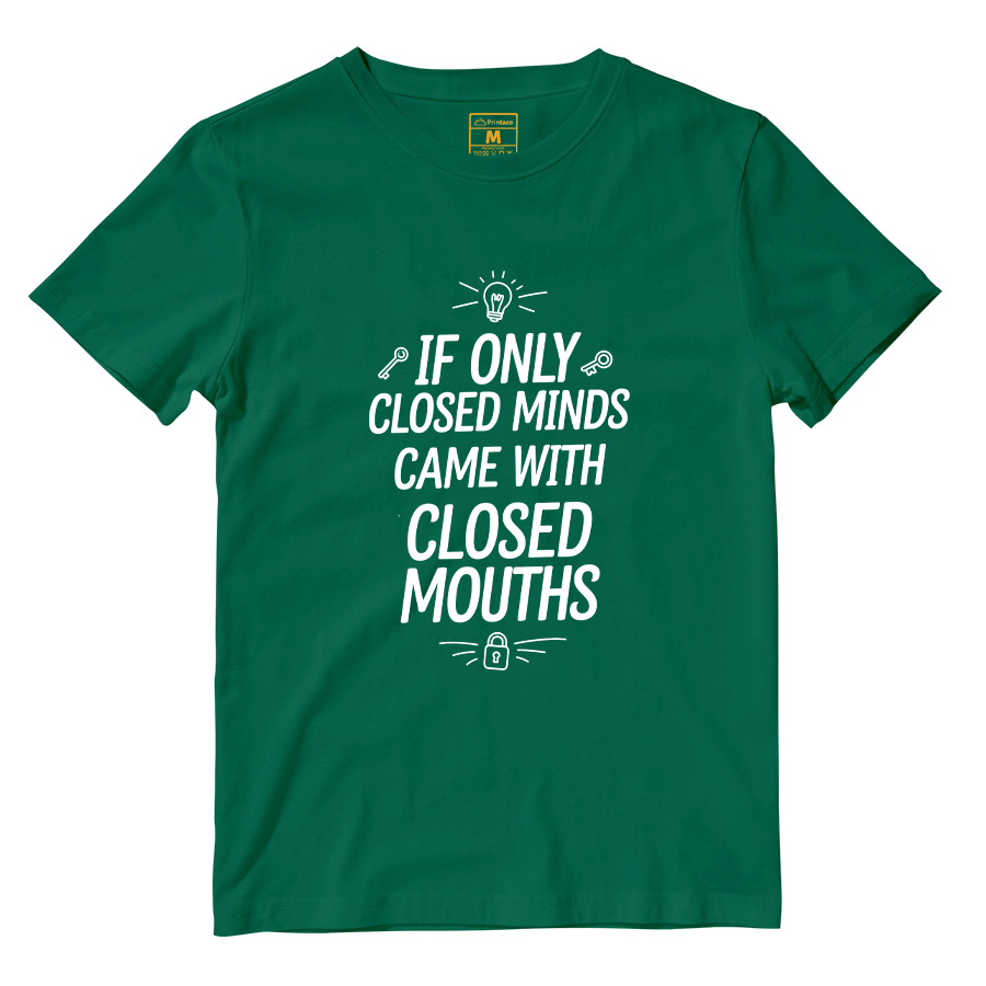 Cotton Shirt: Closed Mouths