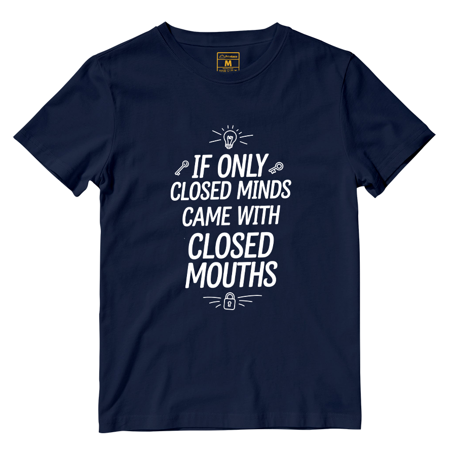 Cotton Shirt: Closed Mouths
