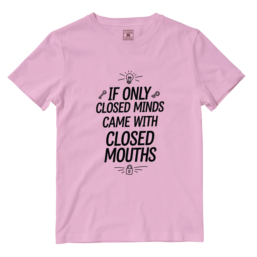 Cotton Shirt: Closed Mouths