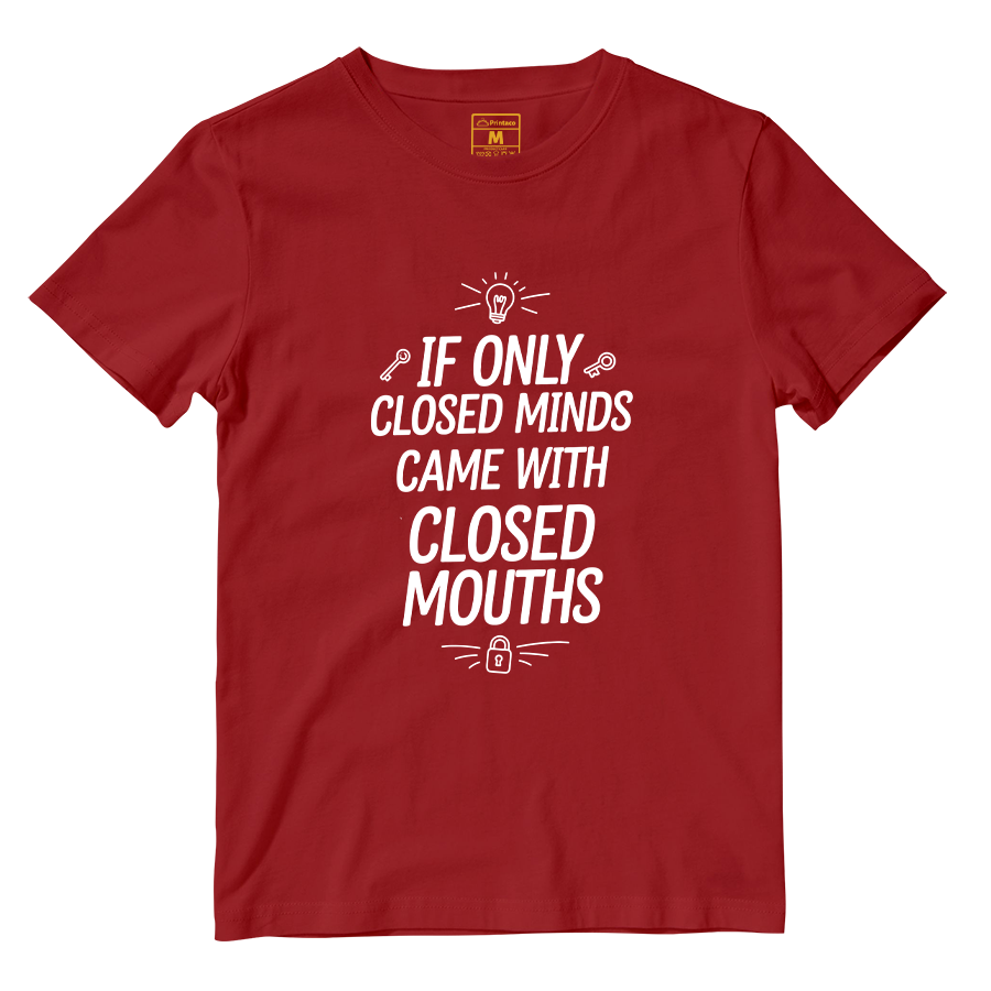 Cotton Shirt: Closed Mouths