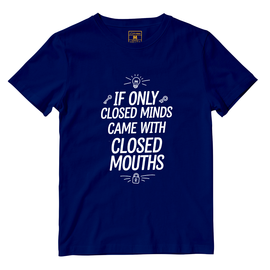 Cotton Shirt: Closed Mouths