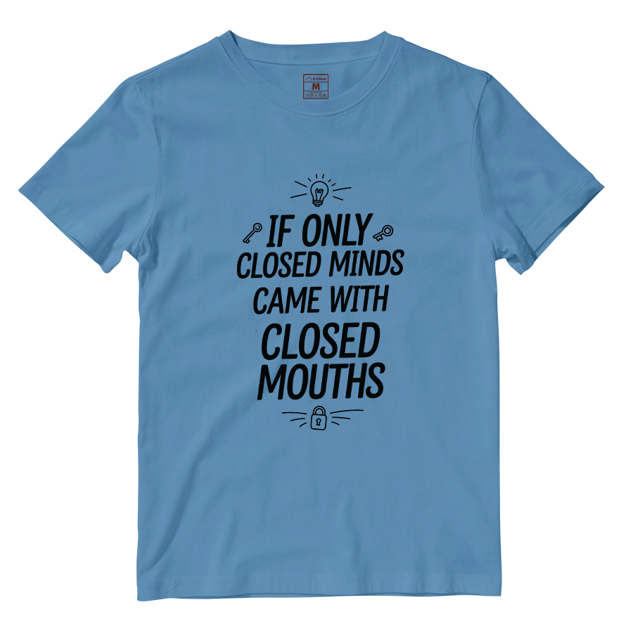 Cotton Shirt: Closed Mouths