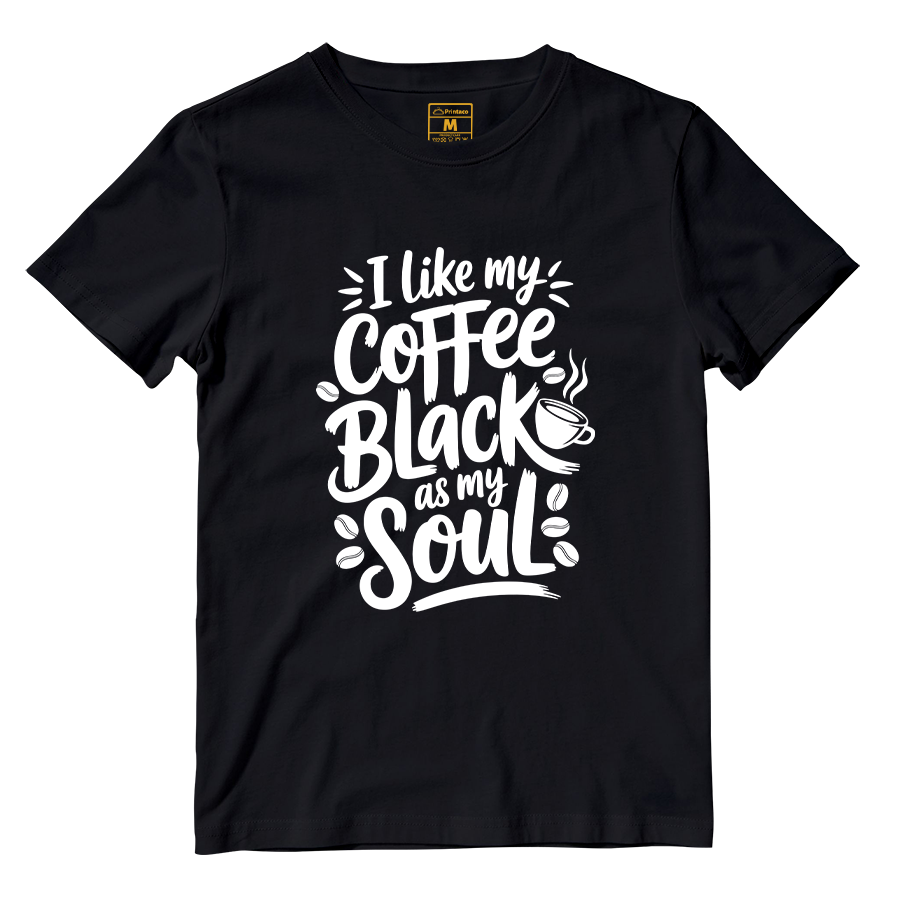 Cotton Shirt: Coffee Black
