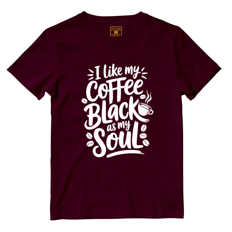 Cotton Shirt: Coffee Black