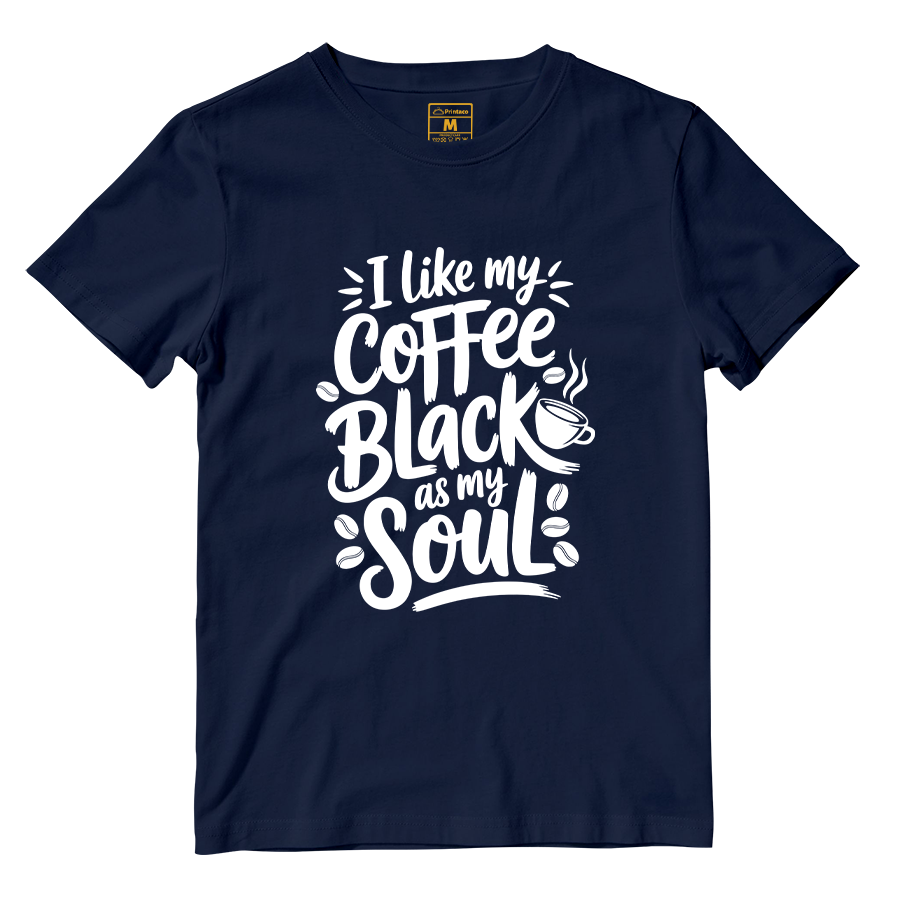 Cotton Shirt: Coffee Black